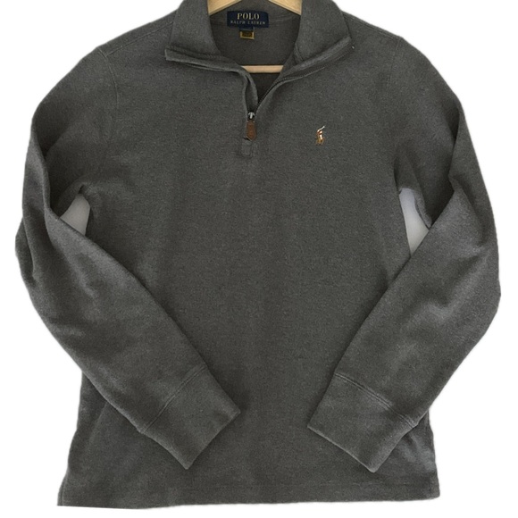 Ralph Lauren Other - Ralph Lauren Gray Kids Zip-Up Top Size M (10-12)